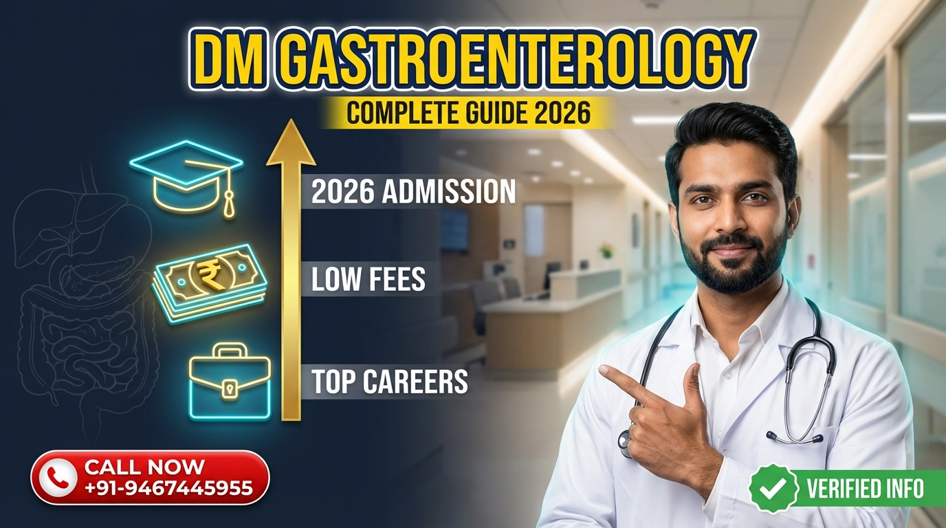 DM Gastroenterology: Course Fees, Admission 2025, Syllabus, Top Colleges, Career Scope